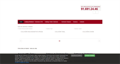 Desktop Screenshot of colchonespinto.com